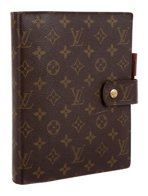 large ring agenda cover louis vuitton price|lv monogram agenda.